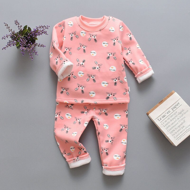 2-piece pajamas for 18-month-old Tchucos, blouse + pants