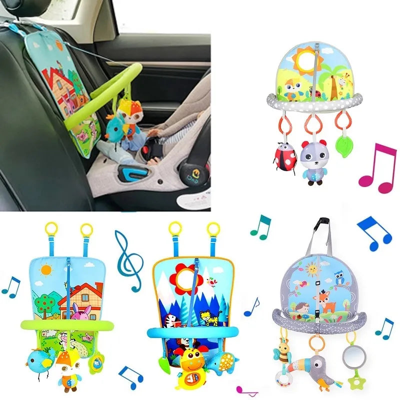 Brinquedos para Assento de Carro /Berço /Carrinho /para Bebê 0 12M